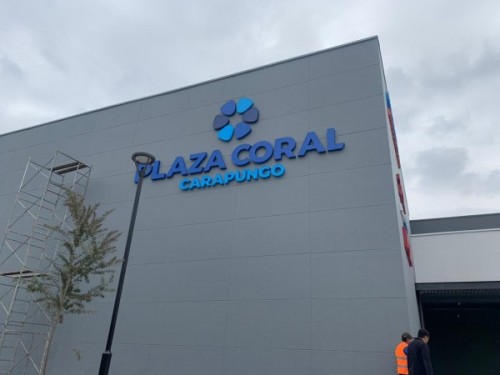 Megaproyecto Plaza Coral Carapungo - Vanguardia, Protecci&oacute;n Intumescente y pintura interior