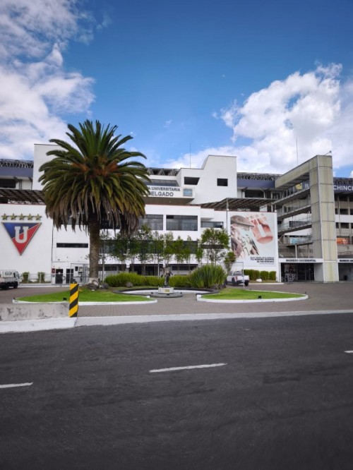 Pintura e impermeabilizaci&oacute;n de las cuatro torres del Estadio Rodrigo Paz Delgado