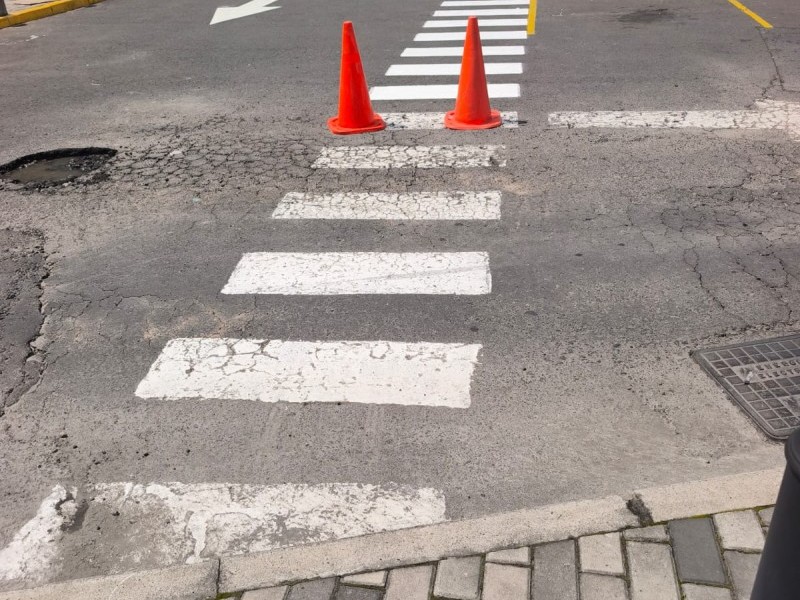 Mantenimiento de pintura de se&ntilde;alizaci&oacute;n en parqueaderos